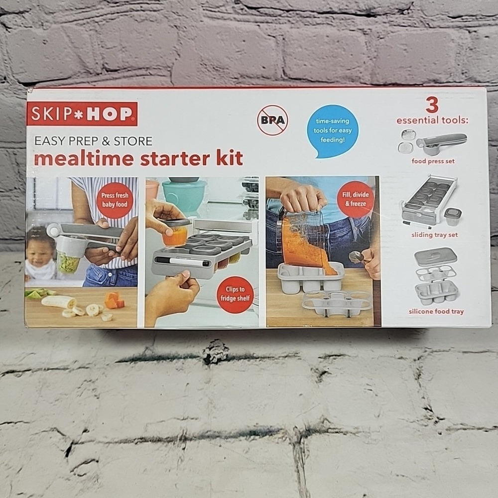 Skip*Hop Easy Prep & Store Mealtime Starter Kit for babies